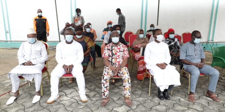 Les images de la prière de la Tabaski (Aid-El-Kébir) à la grande mosquée de la Riviera Golf en présence du président Alassane Ouattara