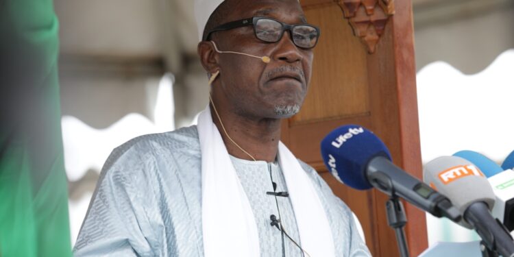 Les images de la prière de la Tabaski (Aid-El-Kébir) à la grande mosquée de la Riviera Golf en présence du président Alassane Ouattara