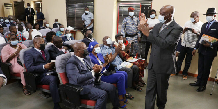 Les images de la remise du prix Gepci de la cohésion sociale et paix