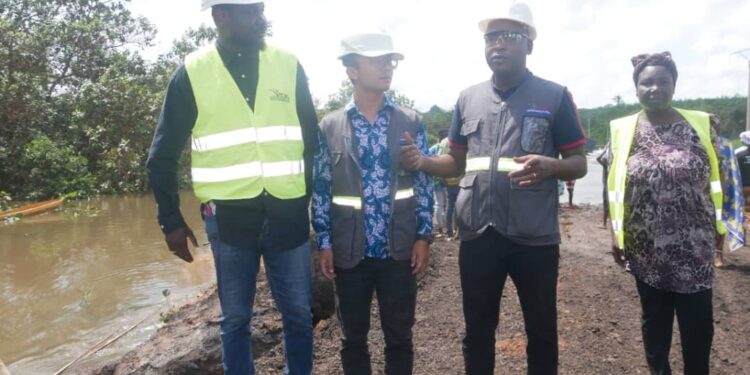 Grand-Lahou:  Le pont d’Adahidougou fonctionnel