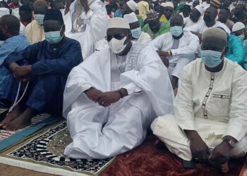 Yamoussoukro/Célébration de la Tabaski : Souleymane Diarrassouba communie avec la communauté musulmane