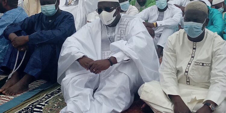 Yamoussoukro/Célébration de la Tabaski : Souleymane Diarrassouba communie avec la communauté musulmane