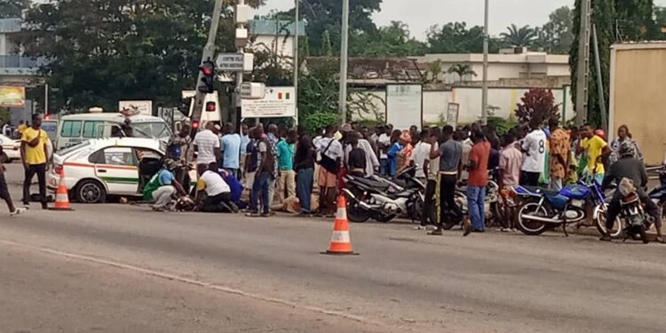 Tragique accident à Yakro : 4 candidats au Bac dans un état critique