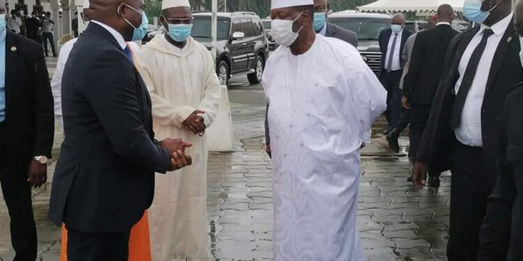 Côte d’Ivoire: le président Ouattara a pris part  à la levée de corps de Adja Ouorokia