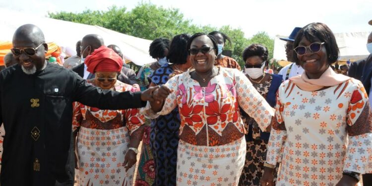 Gagnoa: les promesses d’Anne Ouloto aux parents de Gbagbo