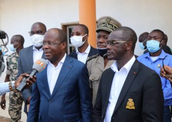 Ouaninou/ Lutte contre l’Ebola:  Le ministre Vagondo Diomandé met les transporteurs véreux en garde