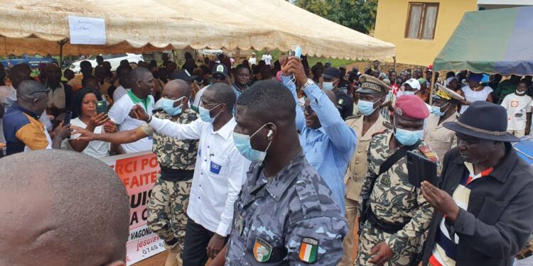 Côte d’Ivoire/Sipilou: le ministre de l’intérieur Diomandé Vagondo célébré à Glanle