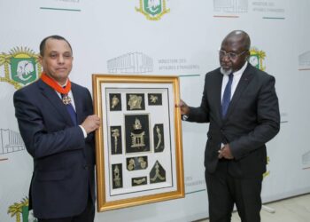 Côte d’Ivoire : L’ambassadeur Tunisien, en fin de mission, salue l’«action diplomatique» de la ministre Kandia