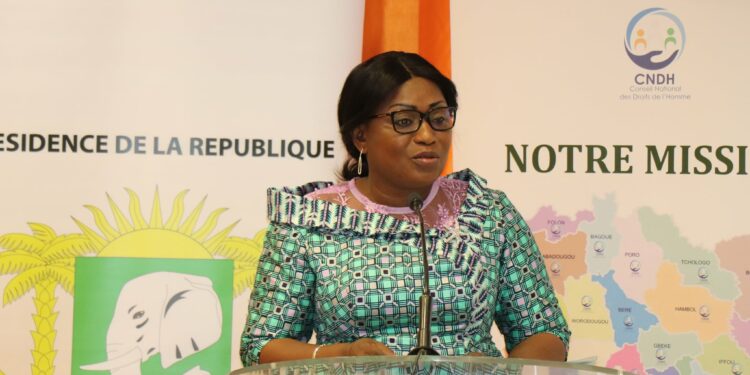 Côte d’Ivoire/Droits de l’Homme : le CNDH a enregistré 1765 saisines en 2020 (Présidente)