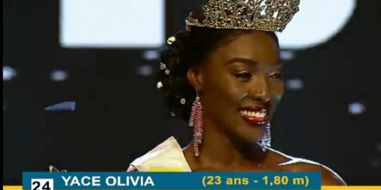 Yacé Olivia, élue Miss Côte d’Ivoire 2021