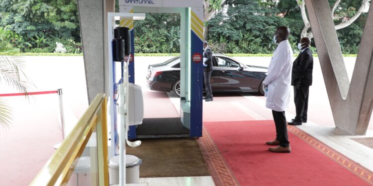 Les images du conseil des ministres du mercredi 08 septembre 2021 au palais présidentiel au Plateau à Abidjan.