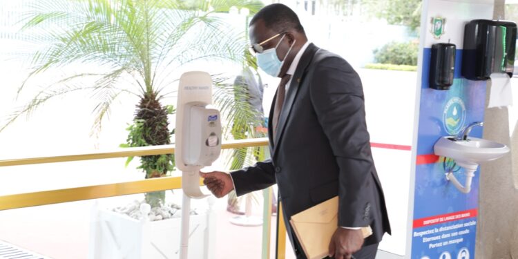 Les images du conseil des ministres du mercredi 08 septembre 2021 au palais présidentiel au Plateau à Abidjan.