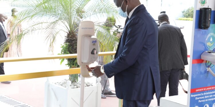 Les images du conseil des ministres du mercredi 08 septembre 2021 au palais présidentiel au Plateau à Abidjan.