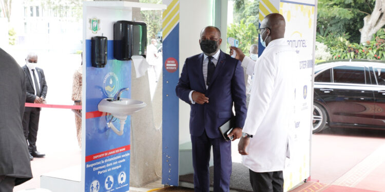 Les images du conseil des ministres du mercredi 08 septembre 2021 au palais présidentiel au Plateau à Abidjan.