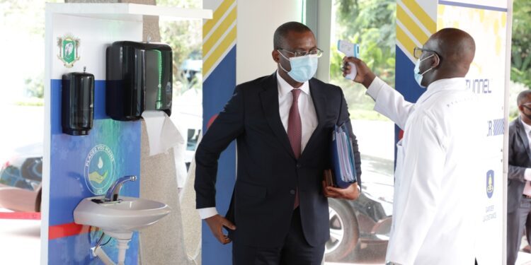 Les images du conseil des ministres du mercredi 08 septembre 2021 au palais présidentiel au Plateau à Abidjan.