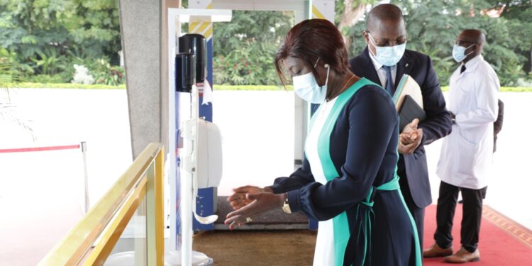 Les images du conseil des ministres du mercredi 08 septembre 2021 au palais présidentiel au Plateau à Abidjan.