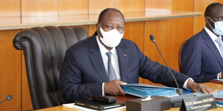 Les images du conseil des ministres du mercredi 08 septembre 2021 au palais présidentiel au Plateau à Abidjan.