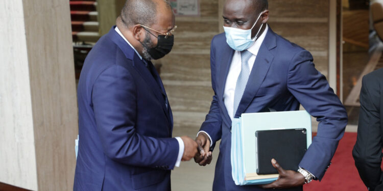 Les images du conseil des ministres du mercredi 08 septembre 2021 au palais présidentiel au Plateau à Abidjan.