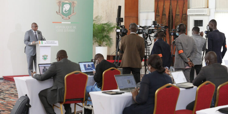 Les images du conseil des ministres du mercredi 08 septembre 2021 au palais présidentiel au Plateau à Abidjan.
