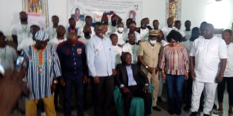 Katiola: Le président de la Jeunesse communale investi