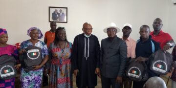 Yamoussoukro/Délégation départementale Rhdp: Les délégués de secteur reçoivent 300 kits scolaires