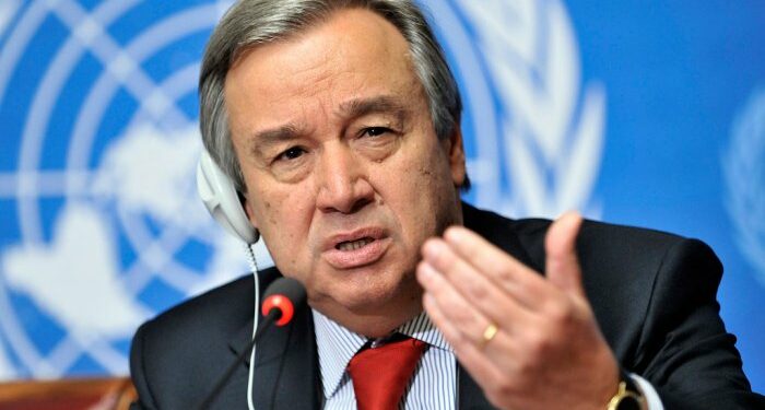 Antonio Guterres (SG ONU) : «La paix n’est pas un rêve naïf »