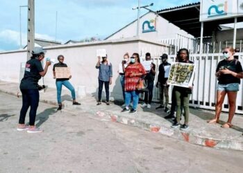 Affaire Yves de Mbella: Manifestation devant NCI 