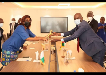 Côte d’Ivoire: L’ambassadeur du Burkina reçu au sénat