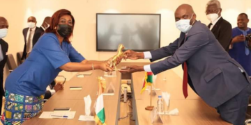 Côte d&rsquo;Ivoire: L&rsquo;ambassadeur du Burkina reçu au sénat