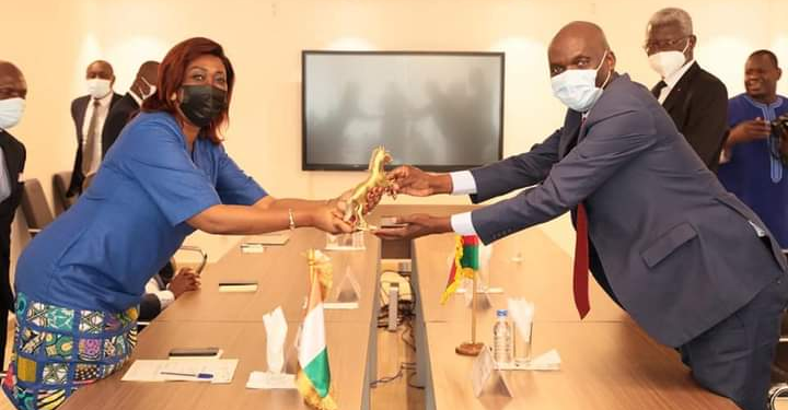 Côte d’Ivoire: L’ambassadeur du Burkina reçu au sénat