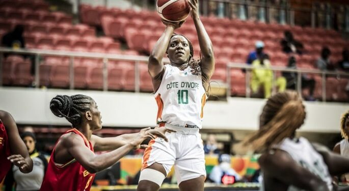 Afrobasket Dames 2021: La Côte d’Ivoire passe en quarts de finale
