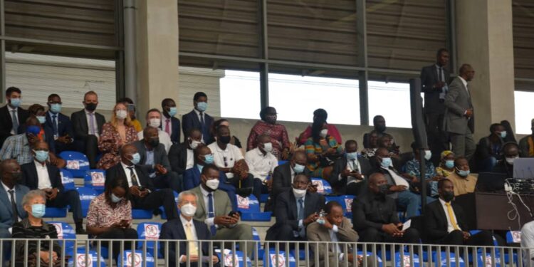 Cérémonie d’inauguration du centre sportif culturel et des Tics Ivoiro-coreen Alassane Ouattara en images
