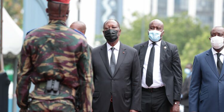 Les images de l’hommage national à l’ex-Premier ministre Charles Konan Banny jeudi 07 octobre à la primature