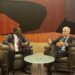 Sommet Afrique-France: Paulin Claude DANHO s’entretient avec Franck RIESTER.