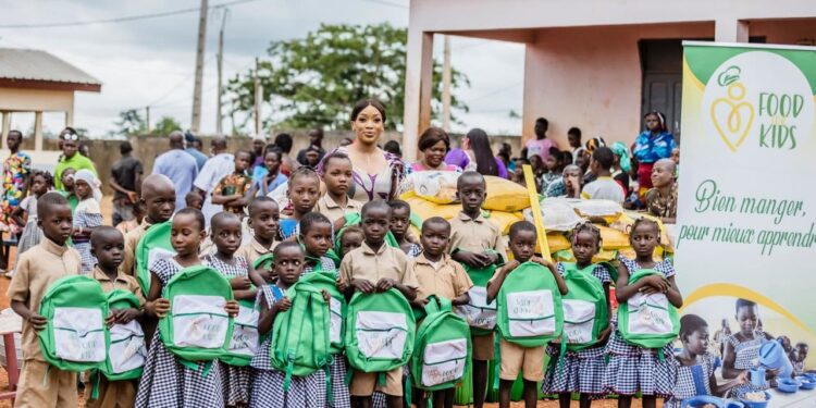 Food For Kids approvisionne la nouvelle cantine scolaire de l’EPP BAD de Guitry