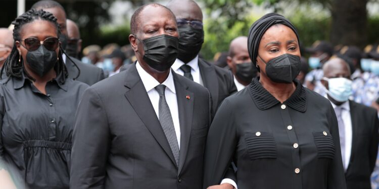 Les images de l’hommage national à l’ex-Premier ministre Charles Konan Banny jeudi 07 octobre à la primature