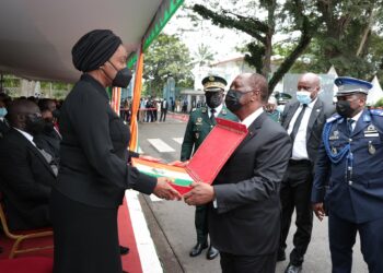 Les images de l’hommage national à l’ex-Premier ministre Charles Konan Banny jeudi 07 octobre à la primature