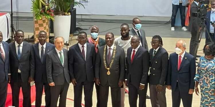 Abidjan: Le Président Alassane Ouattara a inauguré le nouveau temple du taekwondo