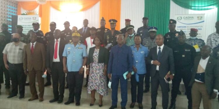 Droits de l’homme: l’école de Police d’Abidjan abrite des Journées portes ouvertes