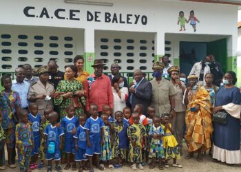 Soubré : La ministre Nasseneba Touré réceptionne 3 centres d’action communautaires pour l’enfance