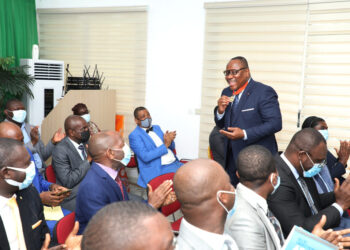 Elevé au rang de Commandeur:  La CEI célèbre le Président Coulibaly-Kuibiert