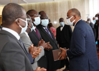 Les images du conseil des ministres du mercredi 20/10/2021 au Palais présidentiel d’Abidjan Plateau.