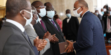 Les images du conseil des ministres du mercredi 20/10/2021 au Palais présidentiel d&rsquo;Abidjan Plateau.