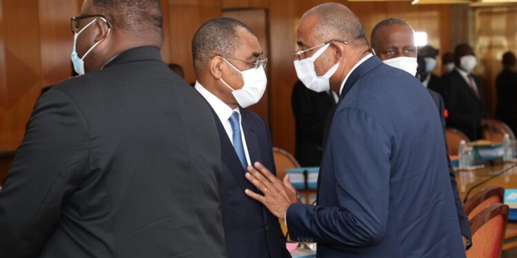Les images du conseil des ministres du mercredi 20/10/2021 au Palais présidentiel d’Abidjan Plateau.