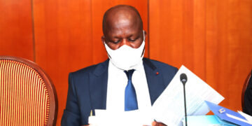 Les images du conseil des ministres du mercredi 20/10/2021 au Palais présidentiel d&rsquo;Abidjan Plateau.