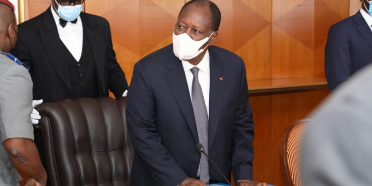Les images du conseil des ministres du mercredi 20/10/2021 au Palais présidentiel d’Abidjan Plateau.
