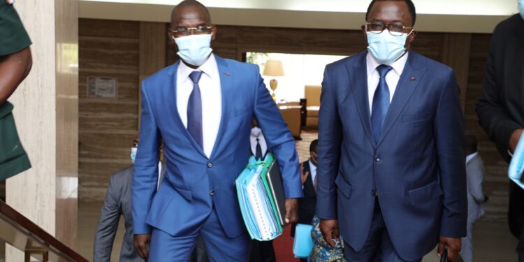 Les images du conseil des ministres du mercredi 20/10/2021 au Palais présidentiel d’Abidjan Plateau.