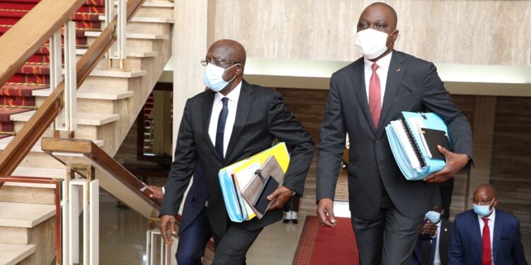 Les images du conseil des ministres du mercredi 20/10/2021 au Palais présidentiel d’Abidjan Plateau.