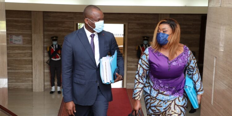 Les images du conseil des ministres du mercredi 20/10/2021 au Palais présidentiel d’Abidjan Plateau.