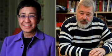Prix Nobel de la Paix: 2 journalistes récompensés